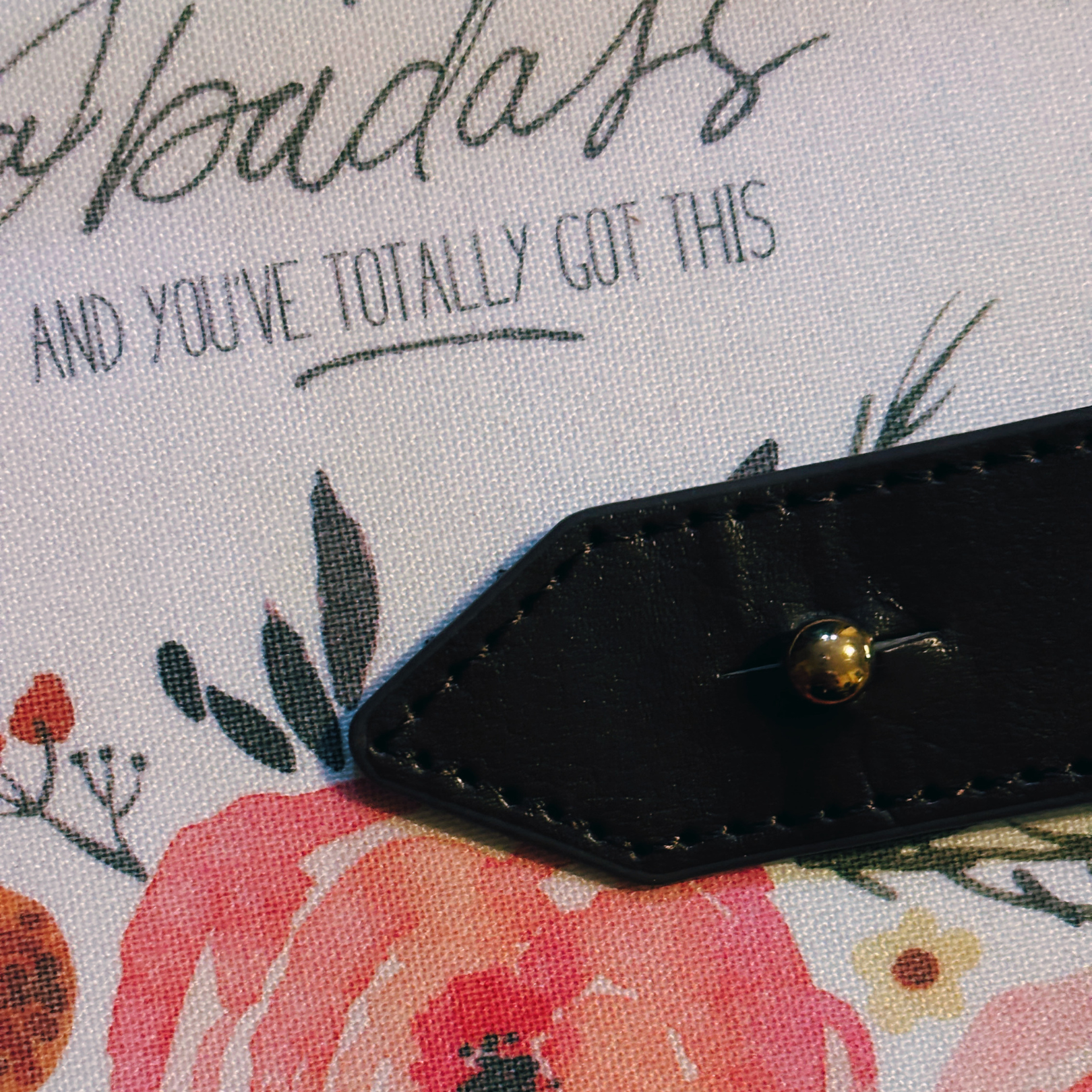 Darling You Are a Goddess Strap Journal | Inspirational Motivational Notebook