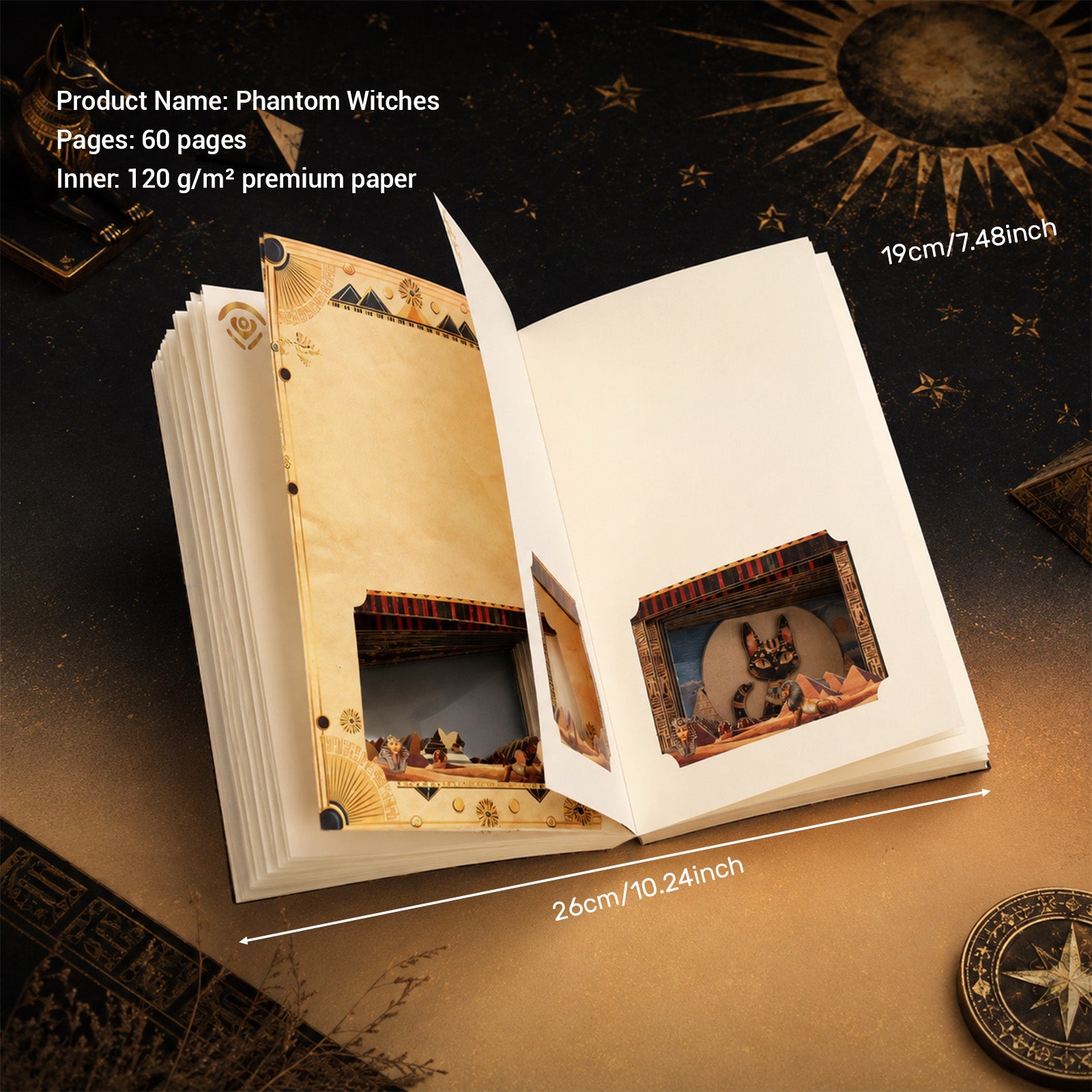 Desert Oath 3D Cutout Journal | 60 Pages