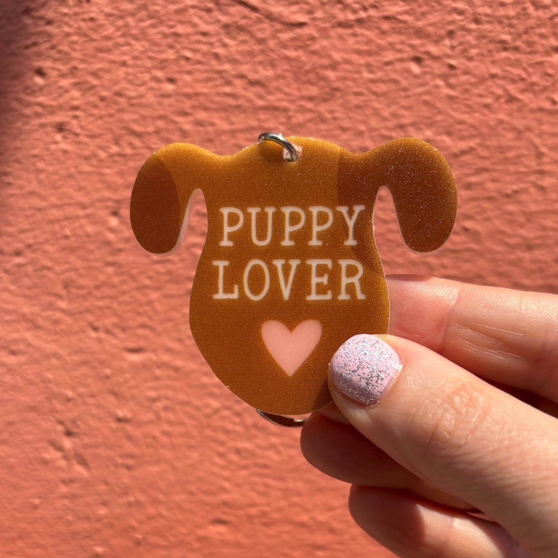 Dog-Themed Acrylic Keychains | 5 Style Options | Rescue Favorite Breed, I Woof You & Puppy Lover