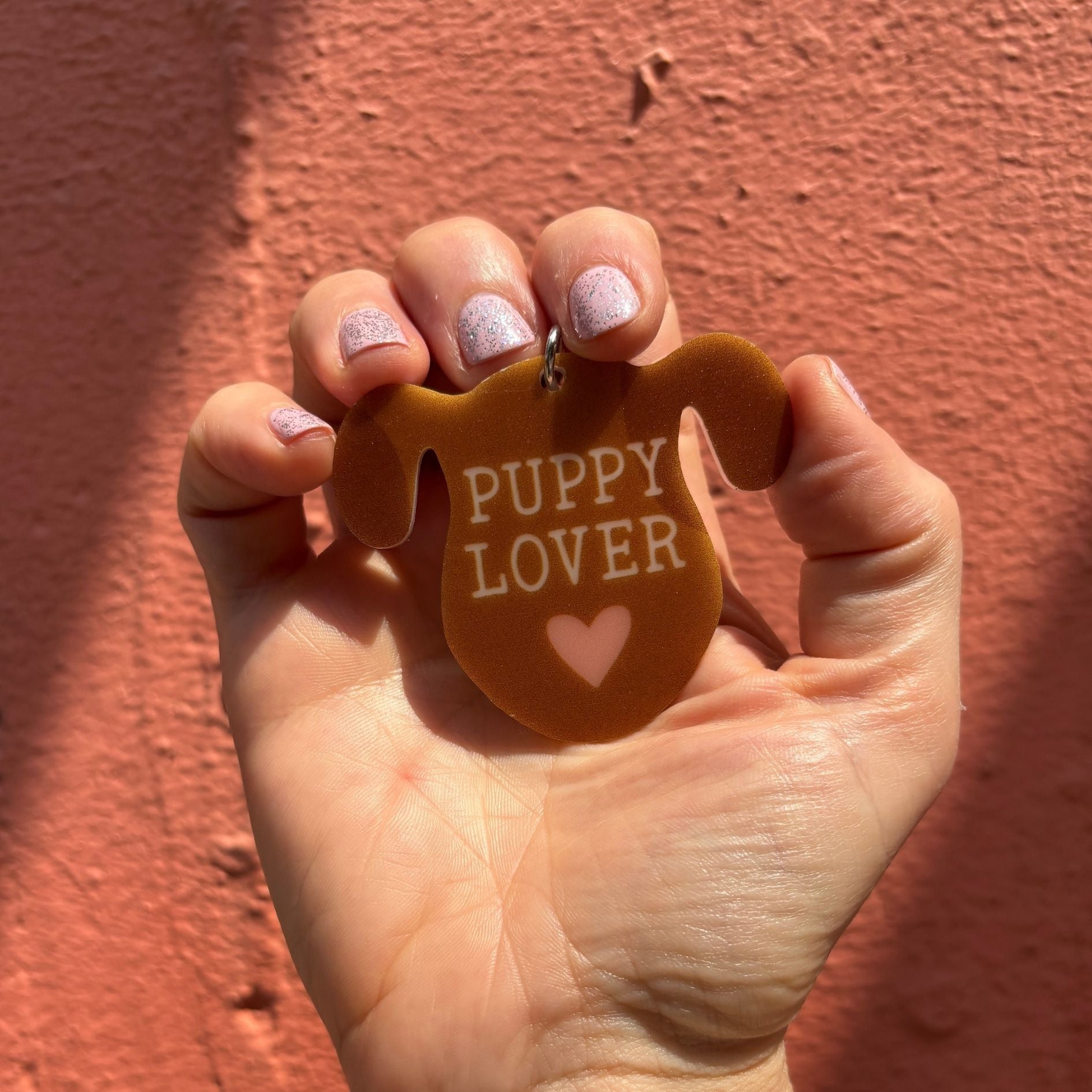 Dog-Themed Acrylic Keychains | 5 Style Options | Rescue Favorite Breed, I Woof You & Puppy Lover