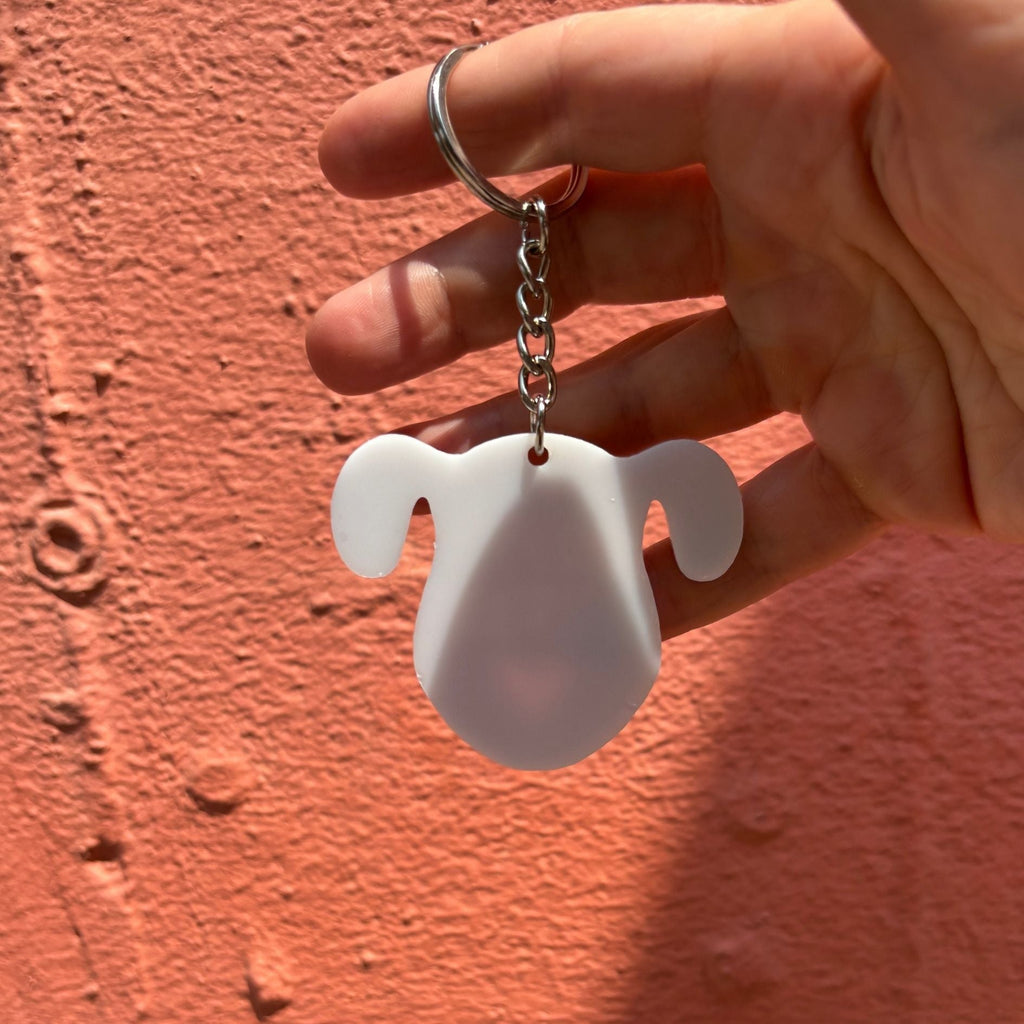 Dog-Themed Acrylic Keychains | 5 Style Options | Rescue Favorite Breed, I Woof You & Puppy Lover