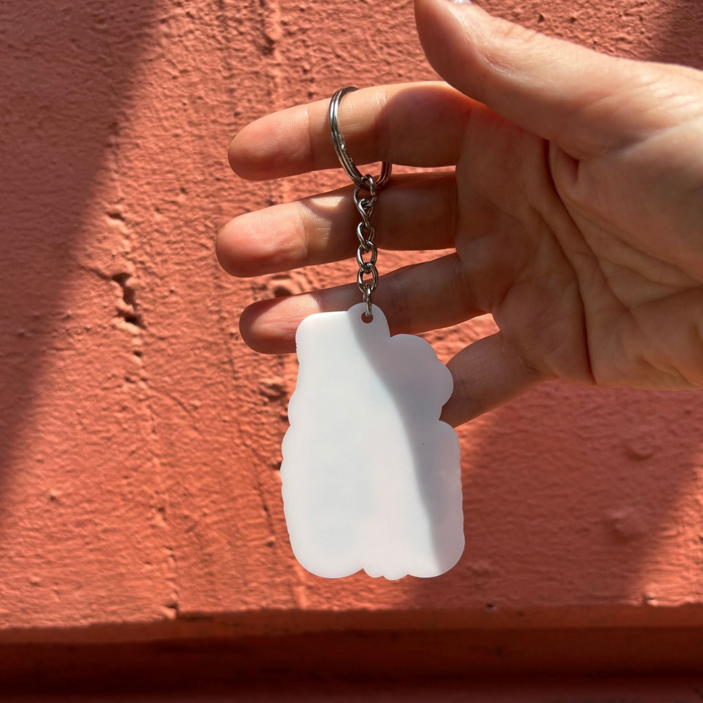 Dog-Themed Acrylic Keychains | 5 Style Options | Rescue Favorite Breed, I Woof You & Puppy Lover