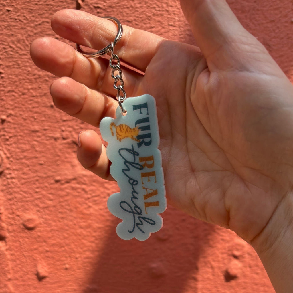Dog-Themed Acrylic Keychains | 5 Style Options | Rescue Favorite Breed, I Woof You & Puppy Lover