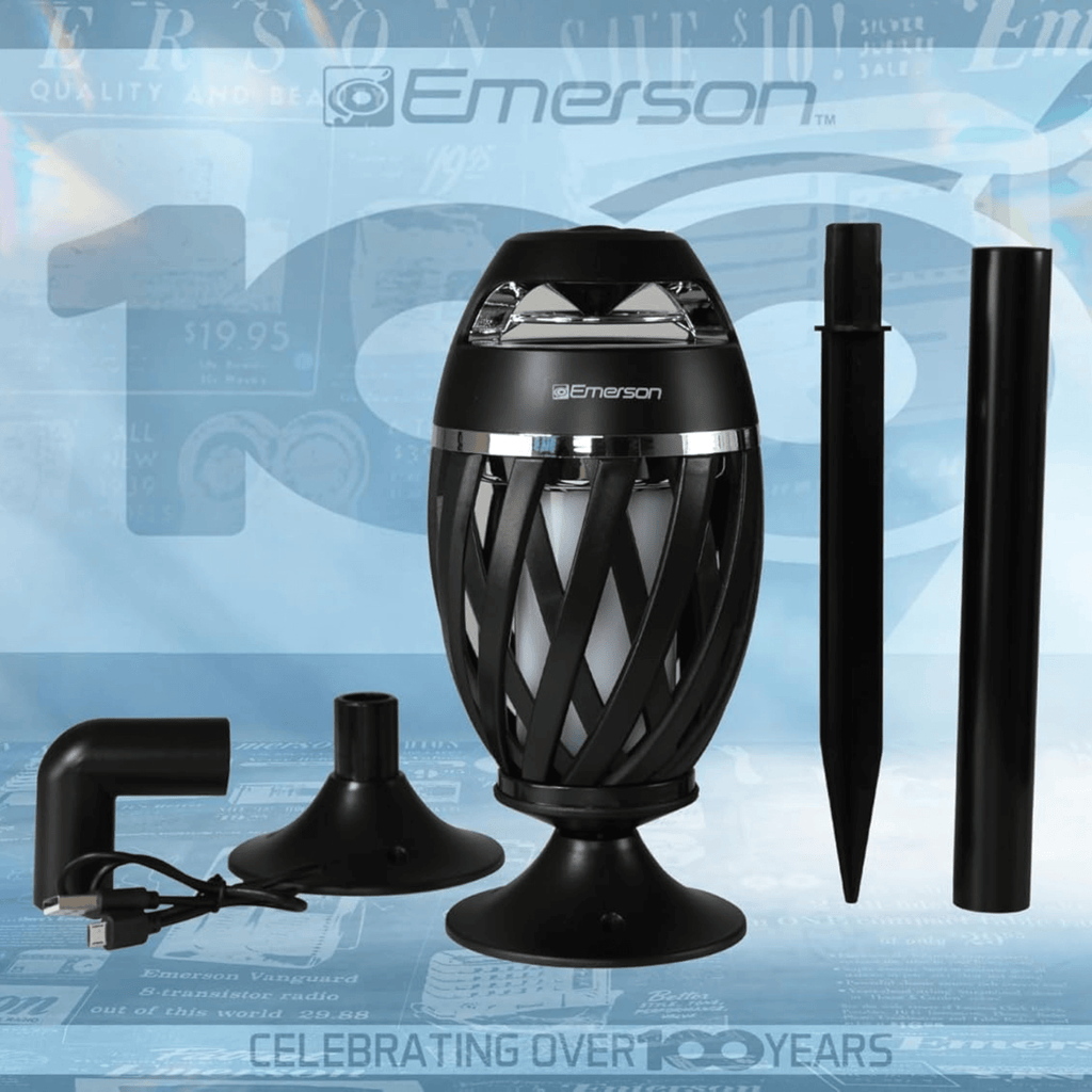 Emerson Outdoor Flame Light Bluetooth Speaker