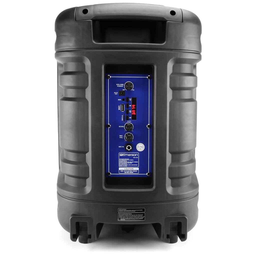 Emerson Portable 12" Bluetooth Party Speaker