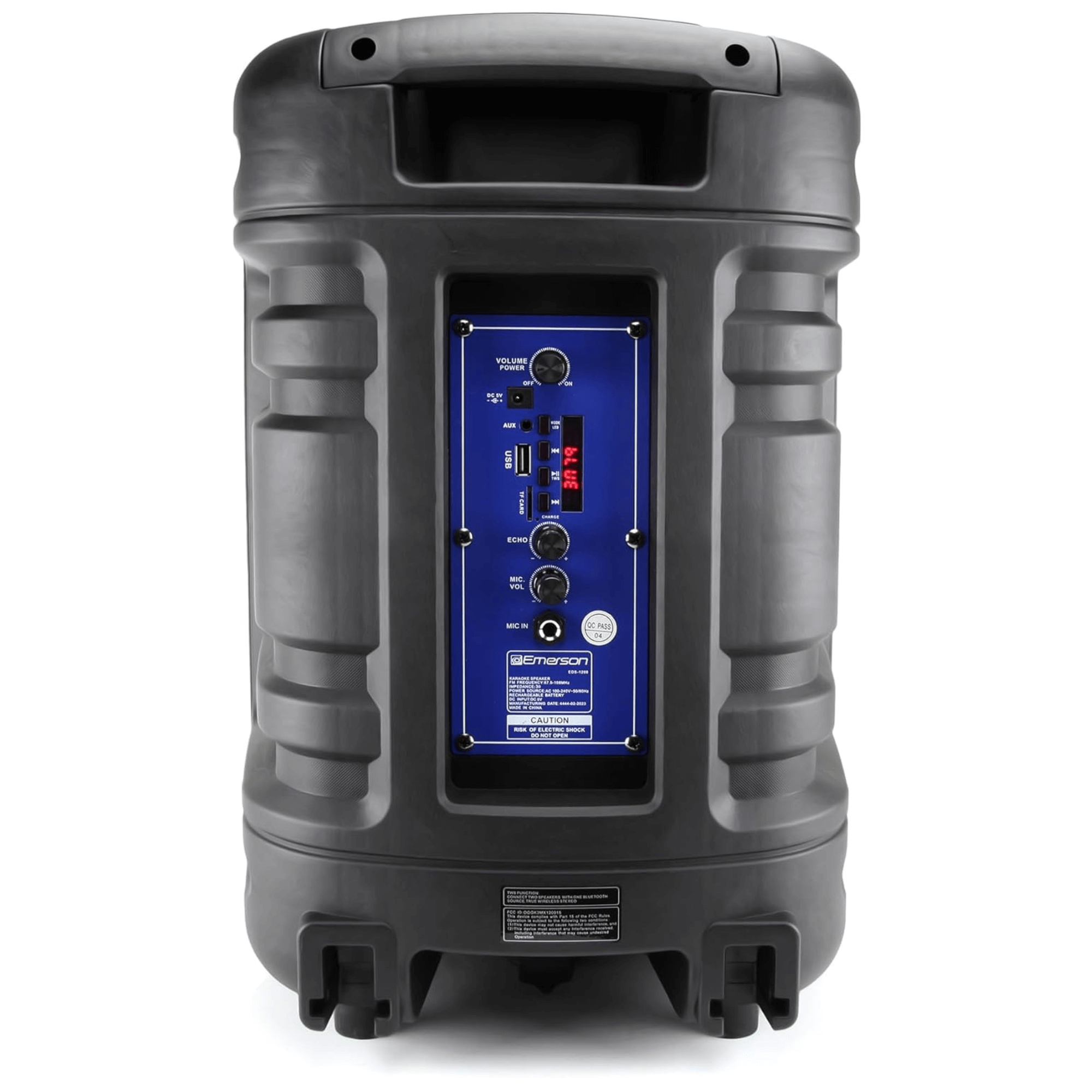 Emerson Portable 12" Bluetooth Party Speaker