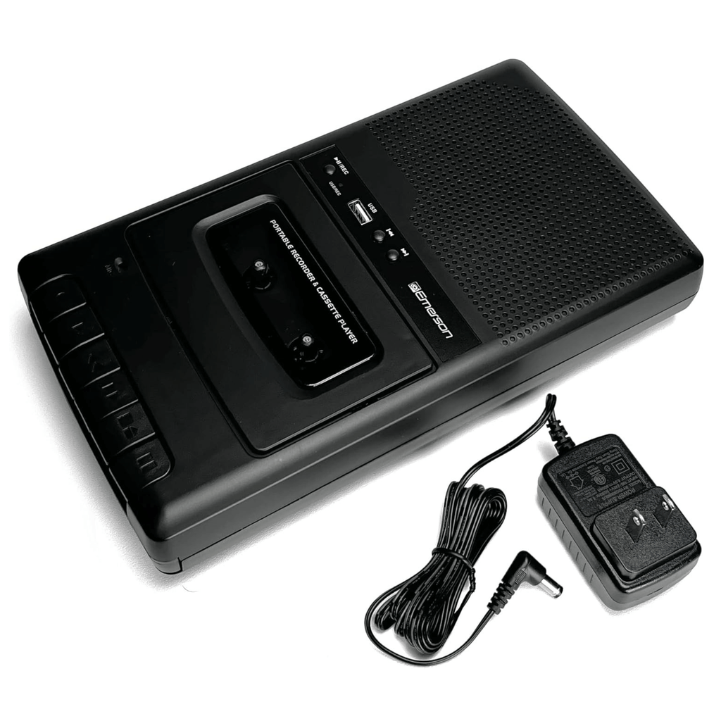 Emerson Portable Cassette Player and Recorder