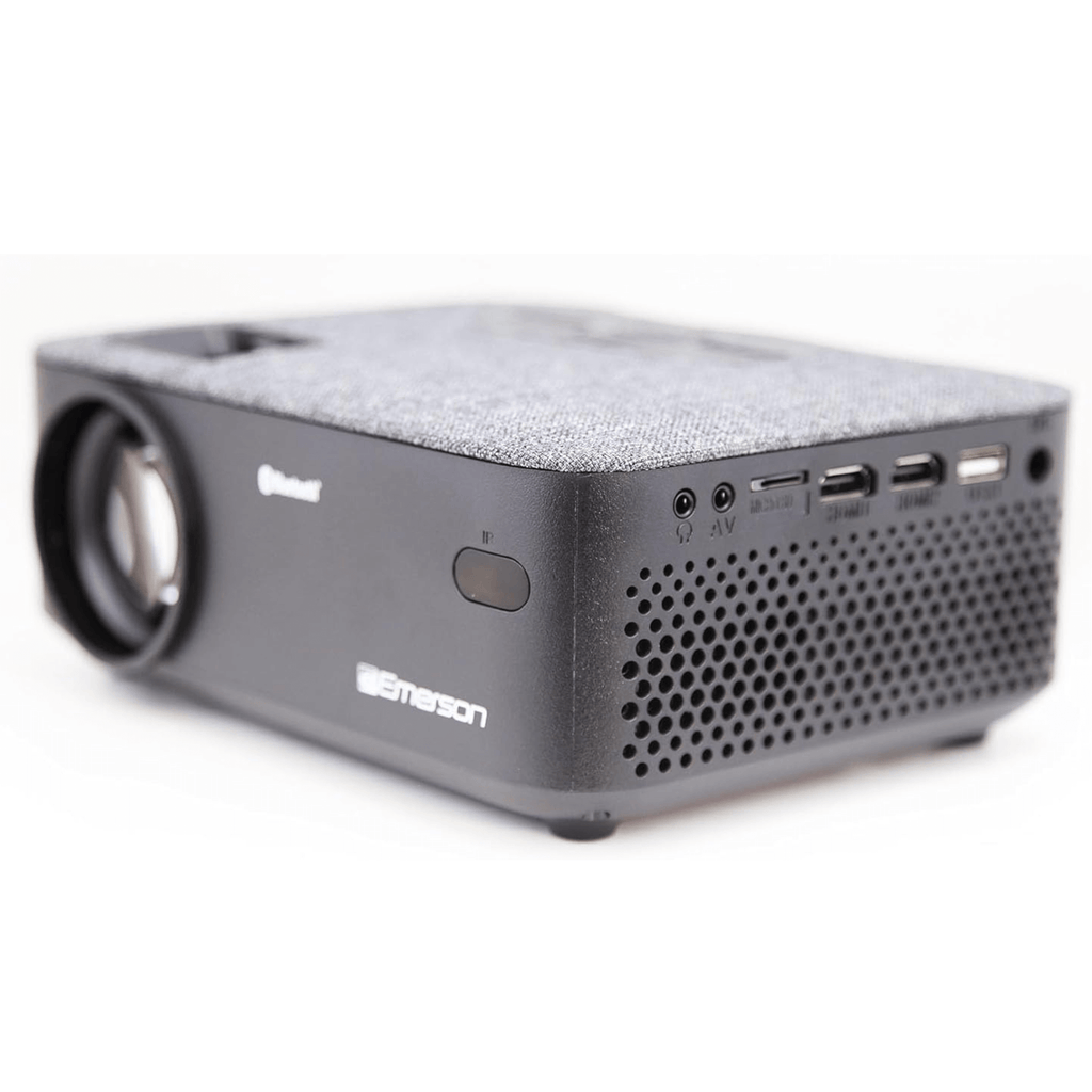 Emerson Portable Projector with Portable Screen and Carry Case