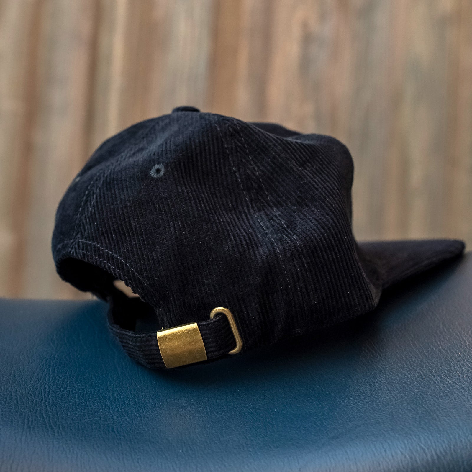 Limited Edition "Go ride a motorcycle" Black Corduroy Hat