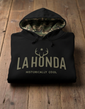 La Honda Camo-Lined Hoodie