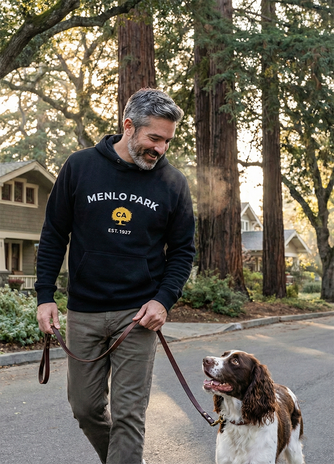 Menlo Park Gold Oak Pullover Hoodie