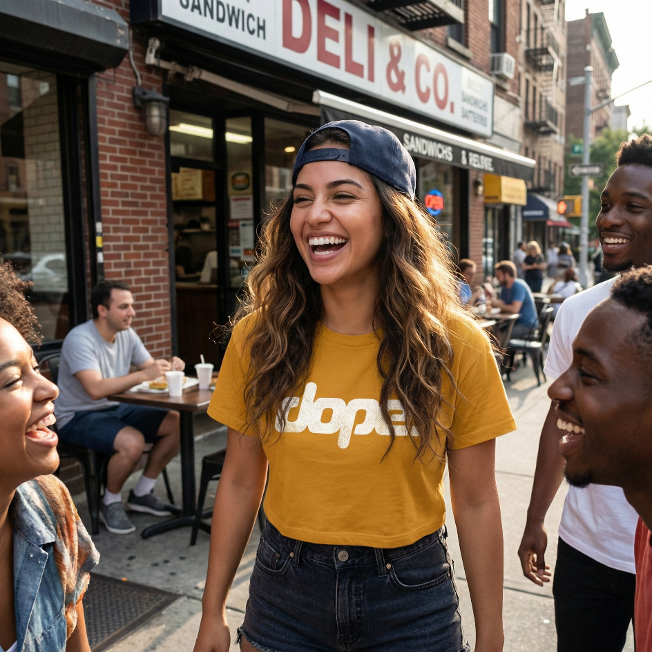 DOPE. Women's Cropped T-Shirt