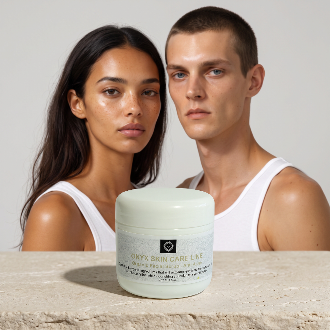 Rejuvenating Anti-Acne Organic Facial Scrub for Teens and Young Adults