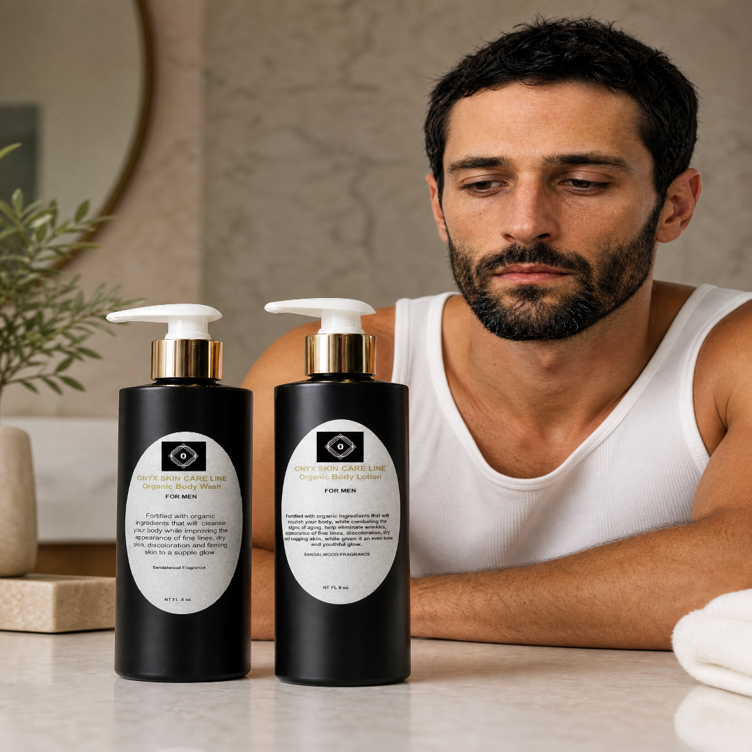 ORGANIC DUO BODY CARE SYSTEM - For Teens and Young Adults - 5 Fragrances- for MEN