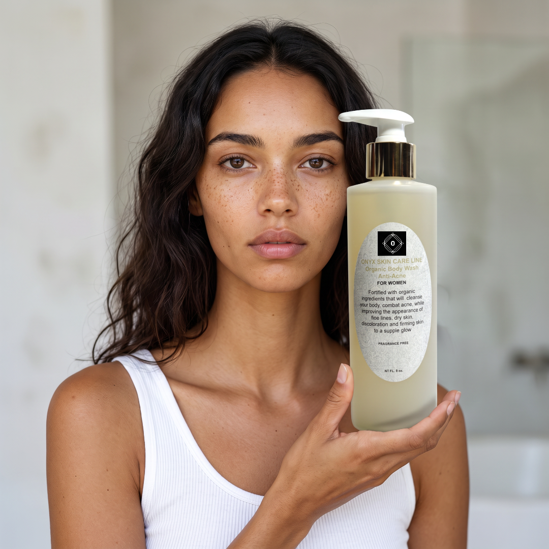 Organic Body Wash Anti Acne - 11 Organic Fragrances -  for Women