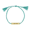 Girl Boss String Gold Bar Bracelet | In a Giftable Glass Jar with Cork Lid