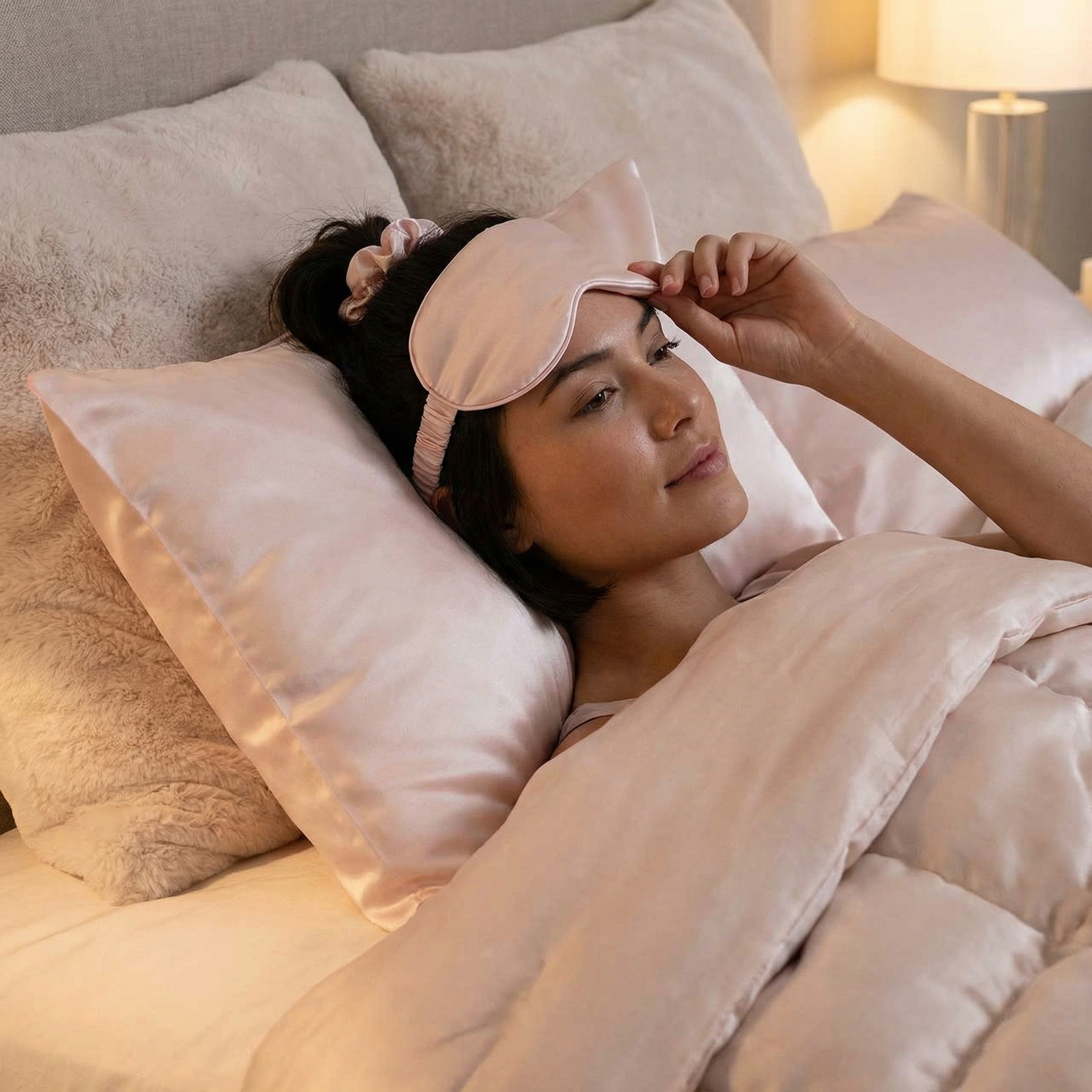 Satin Sleep Sets and Pillowcases for Skin and Hair Care | Spa Gift