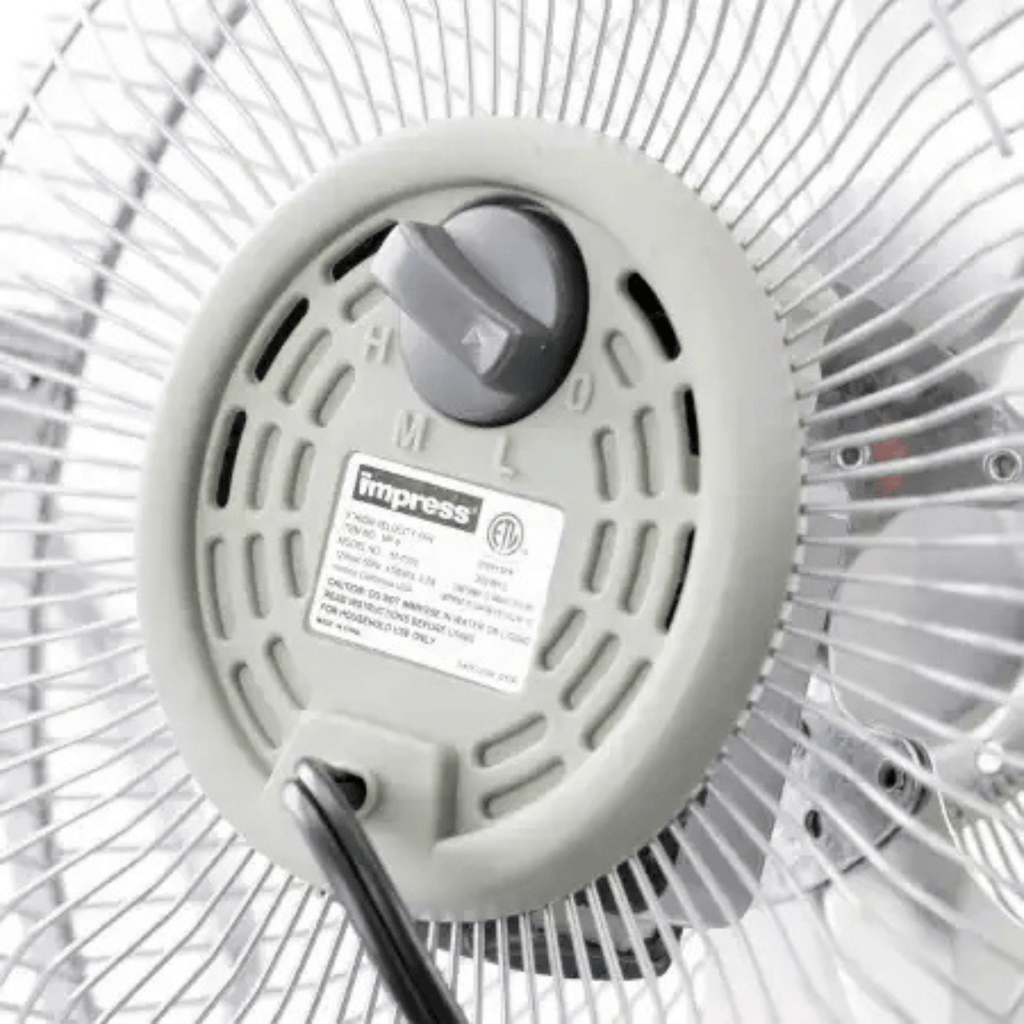 Impress All-Metal 9" High Velocity Floor Fan