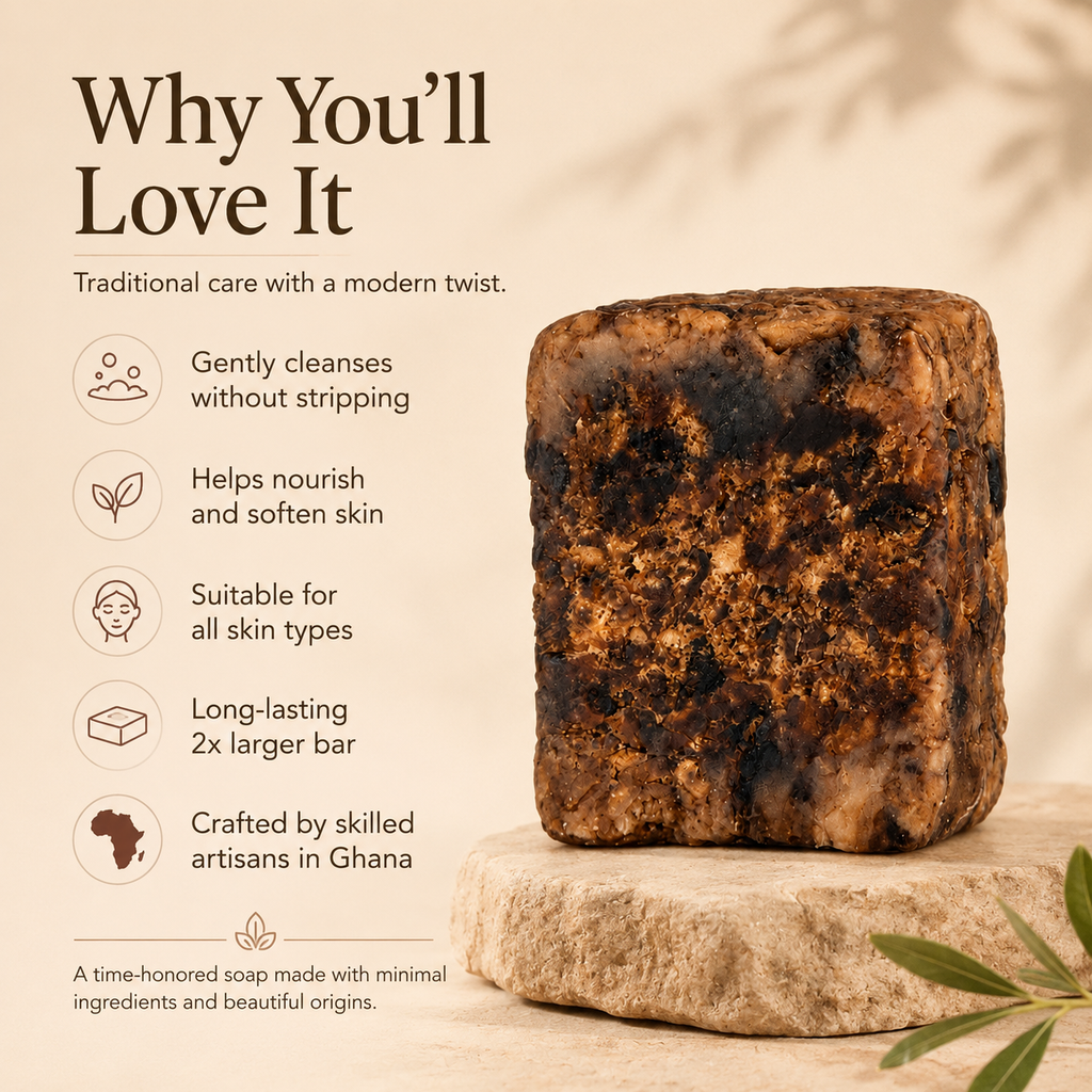 RAW African Black Soap