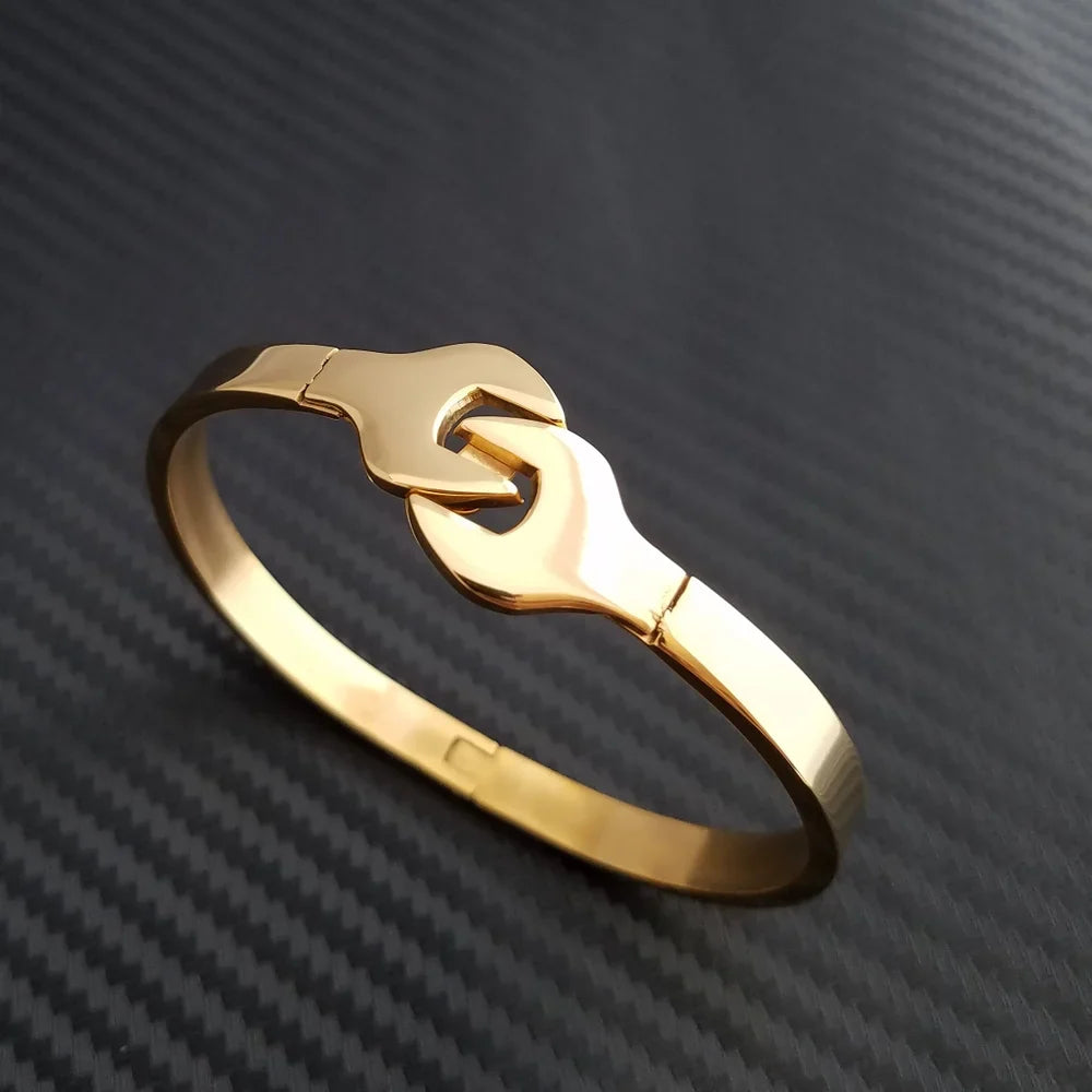 Wrench Bracelet - Snap Close