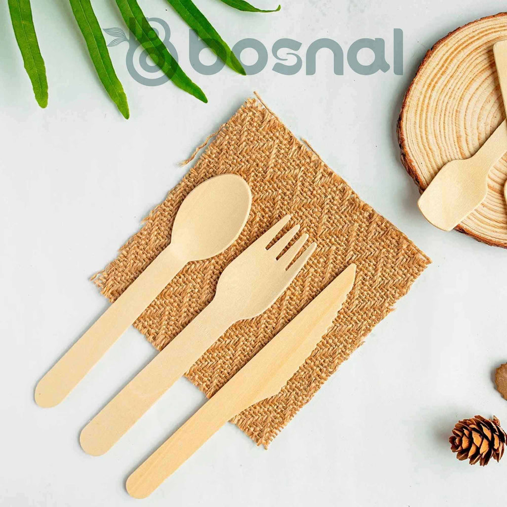 10 Inch & 7 Inch Round Plates with 16 oz Bowls & Cutlery, 100% Plant-Based Sugarcane Bagasse, Compostable, Microwave Safe