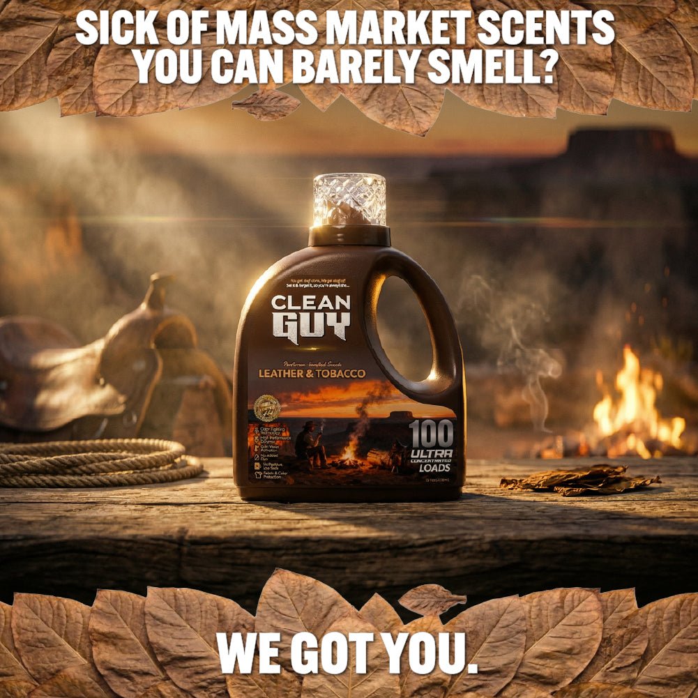 Heavy Duty Premium Laundry Detergent (100 Loads) -  LEATHER & TOBACCO
