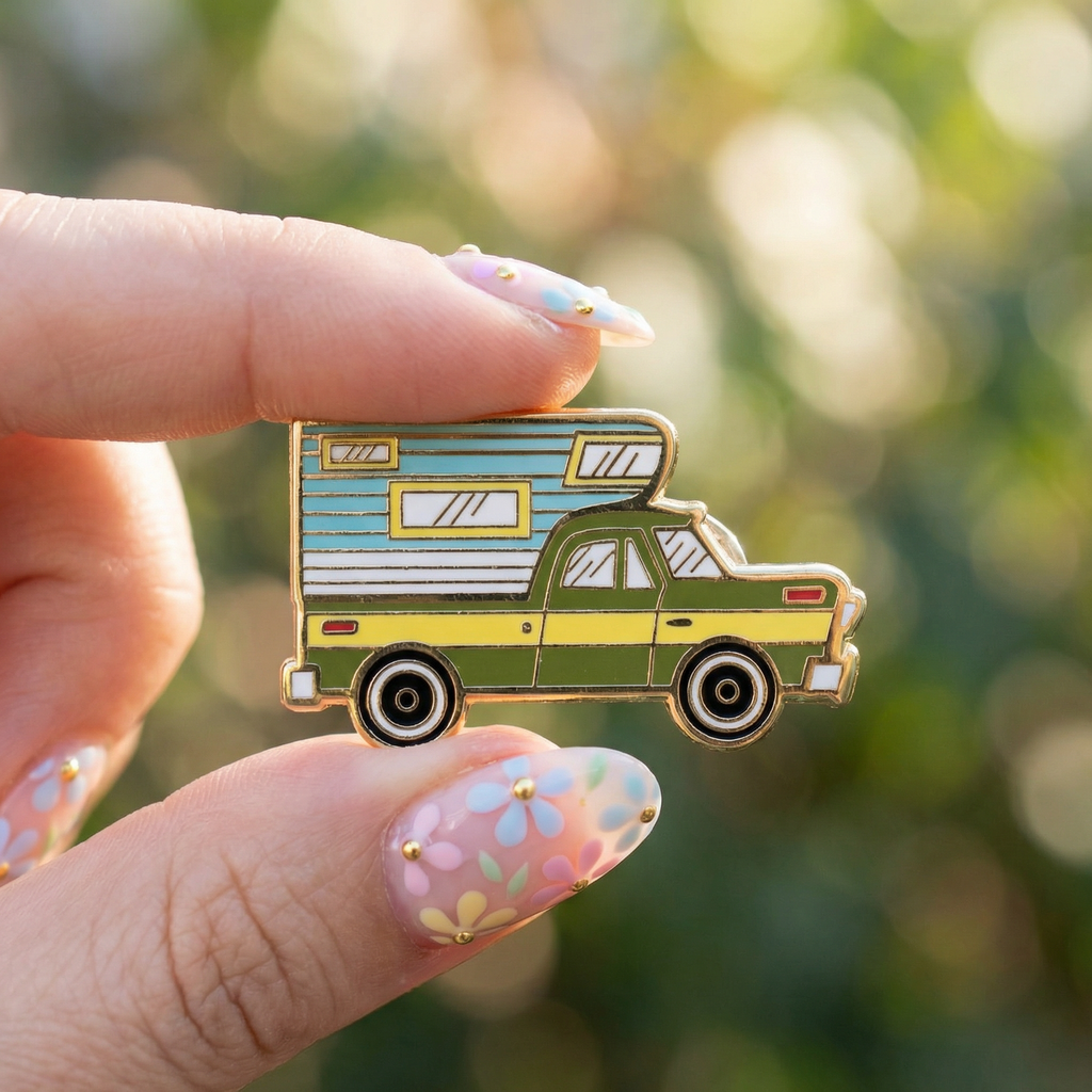 Life Is Better When Camping Enamel Pin