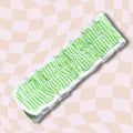 Lime Seersucker Spa Headband | Hair Band for Skincare Facial After Shower