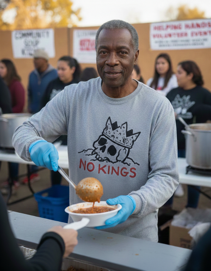NO KINGS Heavyweight Cotton Long Sleeve