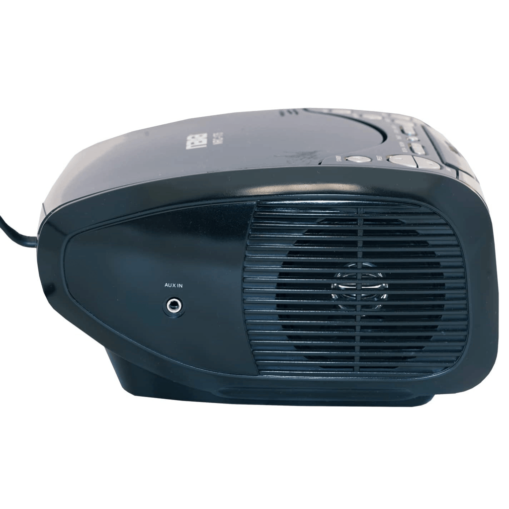 Naxa Dual Alarm Clock Radio with CD Player and USB Charge Port