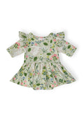 No Bunny Like You 3/4 Sleeve Flutter Twirl Bodysuit