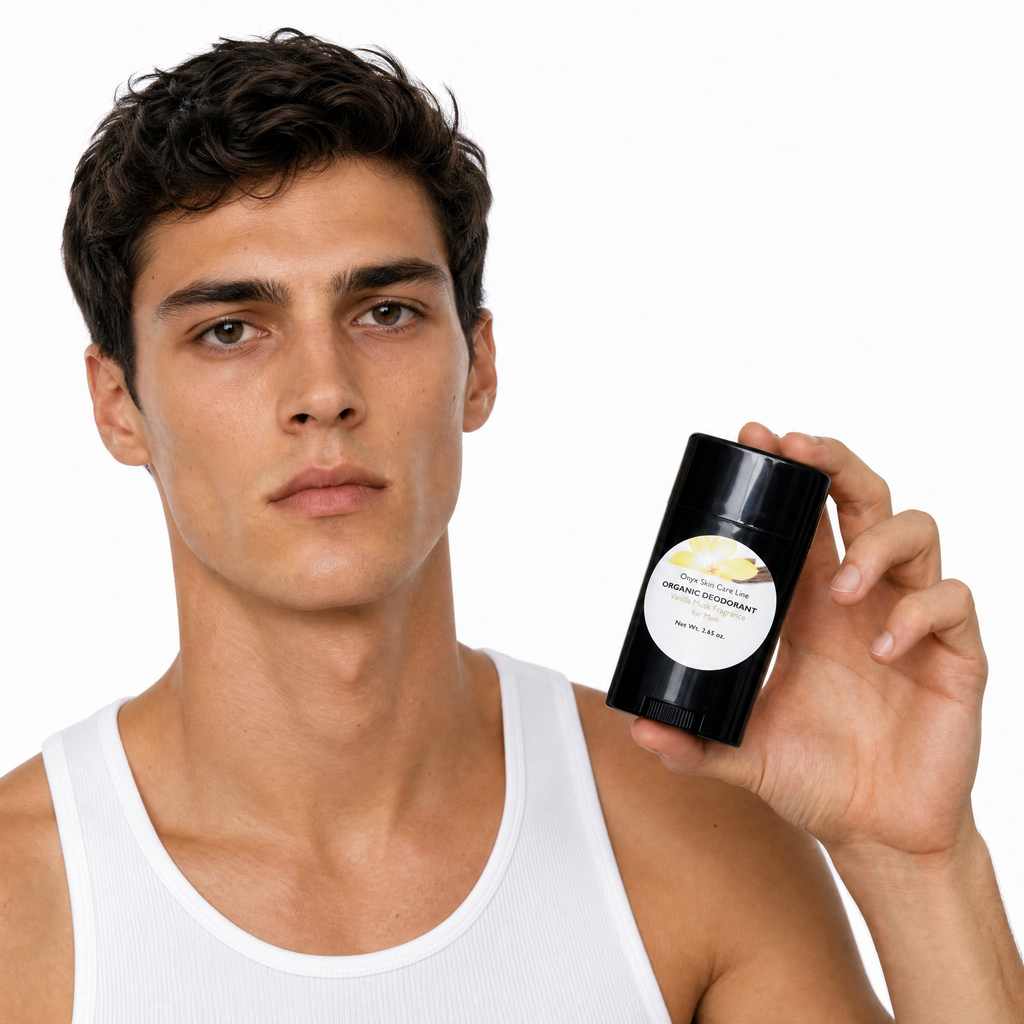 ORGANIC DEODORANT- VANILLA MUSK  FRAGRANCE - FOR MEN
