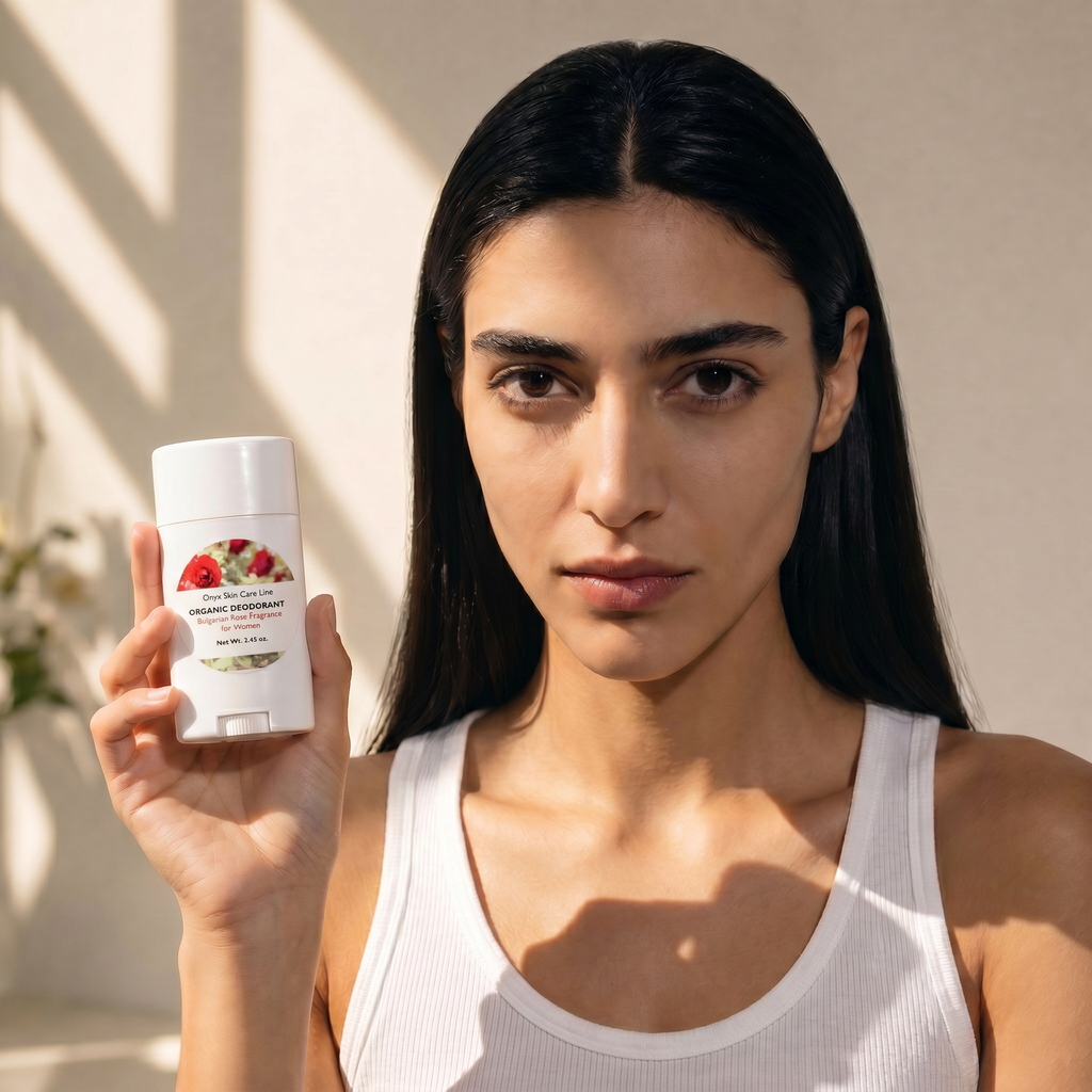ORGANIC DEODORANT- BULGARIAN ROSE FRAGRANCE - FOR WOMEN