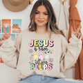 Jesus Is Risen Teel Your Peeps Ready To Press DTF Transfers, DTF Hot Peel