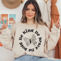 Be Kind Be Brave Be Bold Ready To Press DTF Transfers, DTF Hot Peel