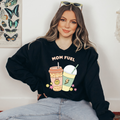 Mom Fuel Coffee Ready To Press DTF Transfers, DTF Hot Peel