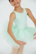 SALE Pastel Green Tank Tutu Leotard