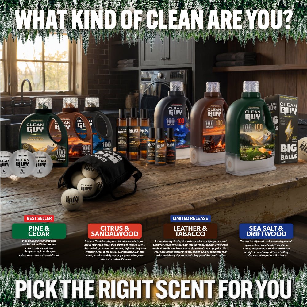 Heavy Duty Premium Laundry Detergent (100 Loads) -  PINE & CEDAR
