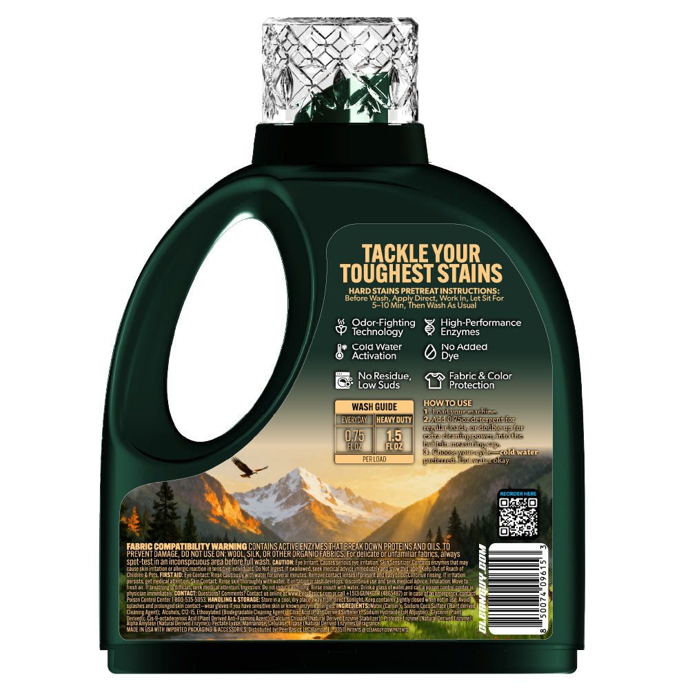Heavy Duty Premium Laundry Detergent (100 Loads) -  PINE & CEDAR