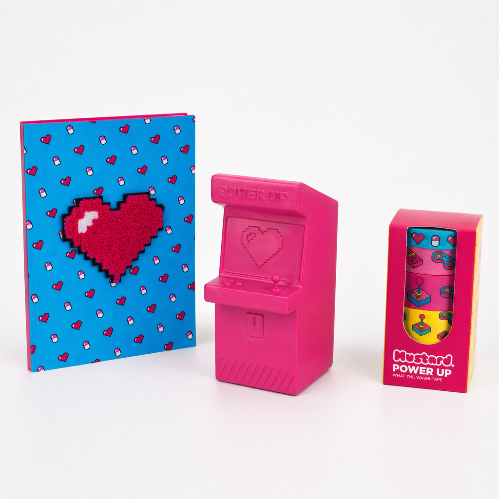 Power Up! Retro Gamer Style Gift Bundle