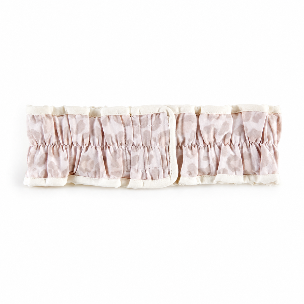 Pretty Seersucker Spa Headbands | Cozy Hair Bands For Makeup and Skincare