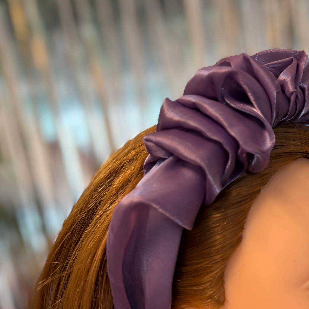 Luxe Crinkle Chiffon Headbands - 3 Color Options