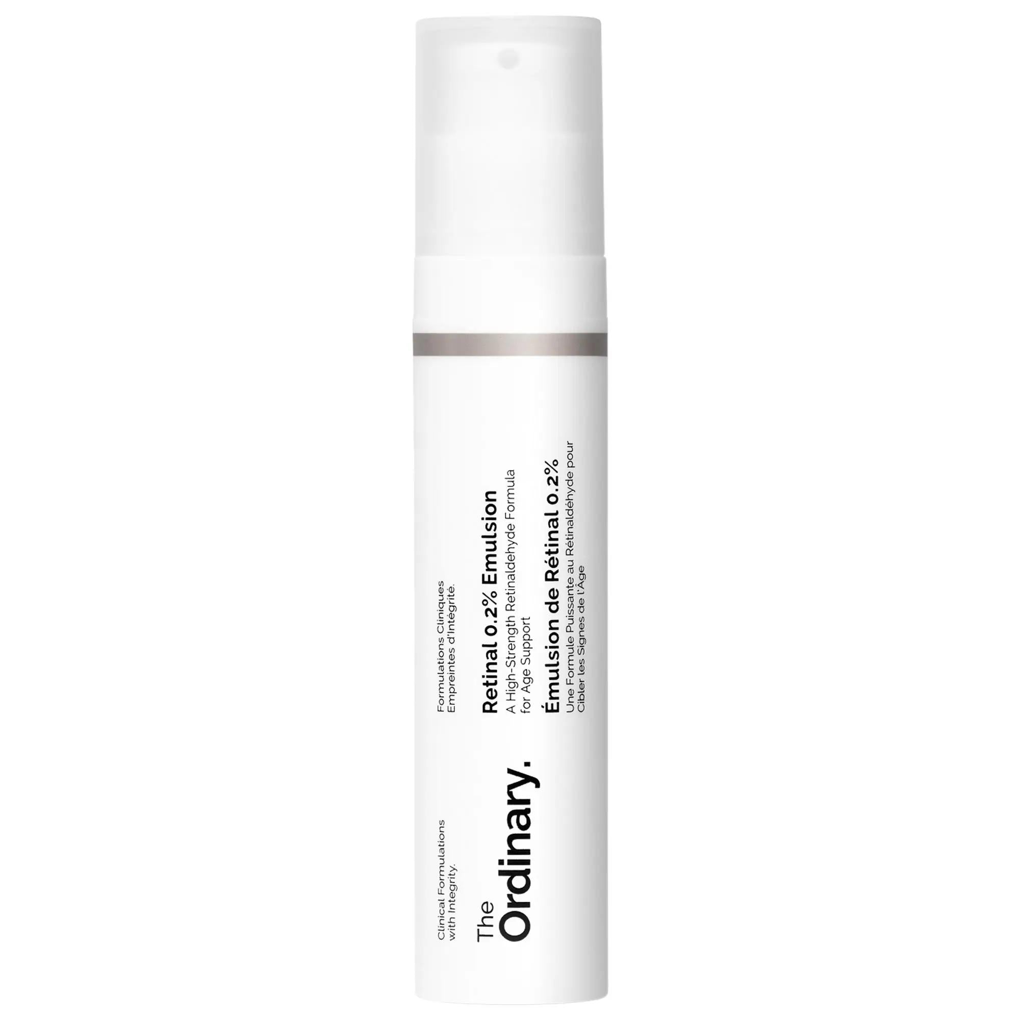Retinal 0.2% Emulsion Serum: High-Strength Retinoid Anti-Aging Treatment for Fine Lines, Wrinkles, Dark Spots & Uneven Skin Tone