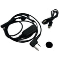 RUYAGE AI Noise-Cancelling PTT Earpiece for K-Type Radios