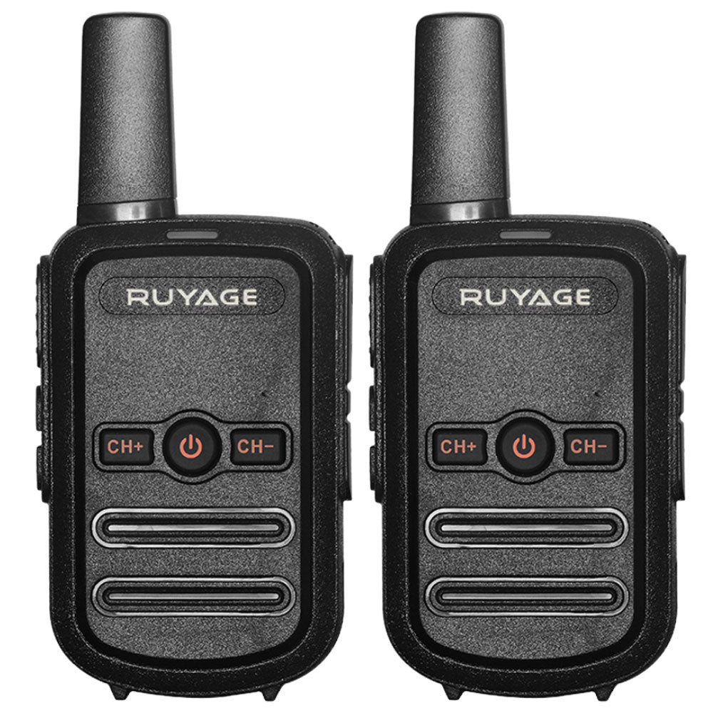 RUYAGE RY12 Mini Rechargeable FRS Walkie Talkie with VOX