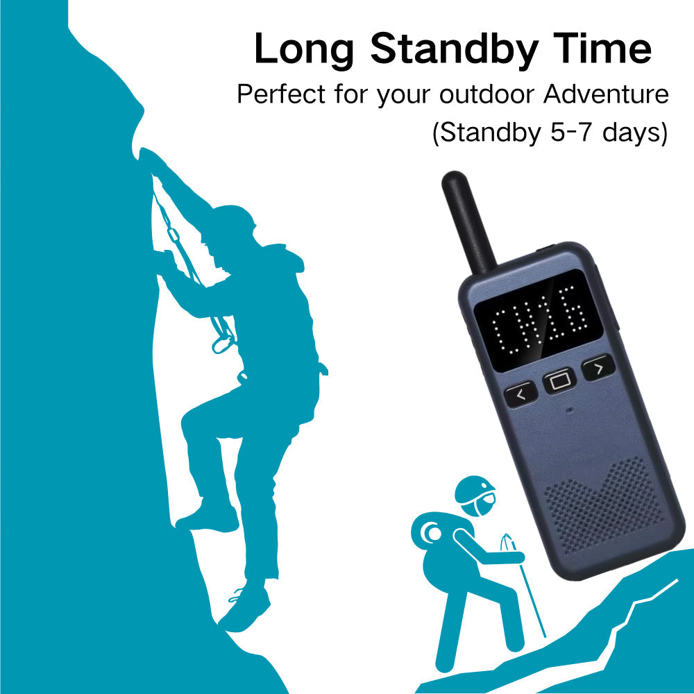 RUYAGE RY13 Ultra-Thin FRS Walkie Talkie with VOX
