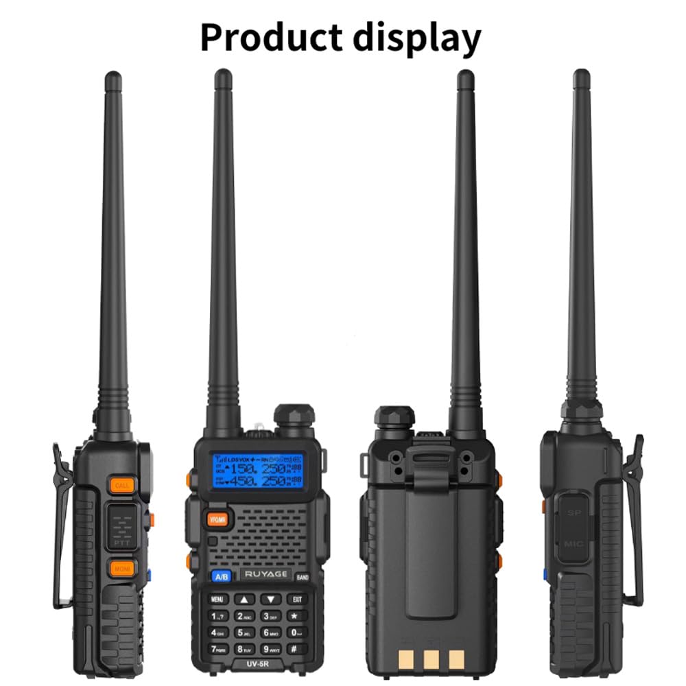 RUYAGE UV5R 6 Band VHF/UHF Analog Walkie Talkie