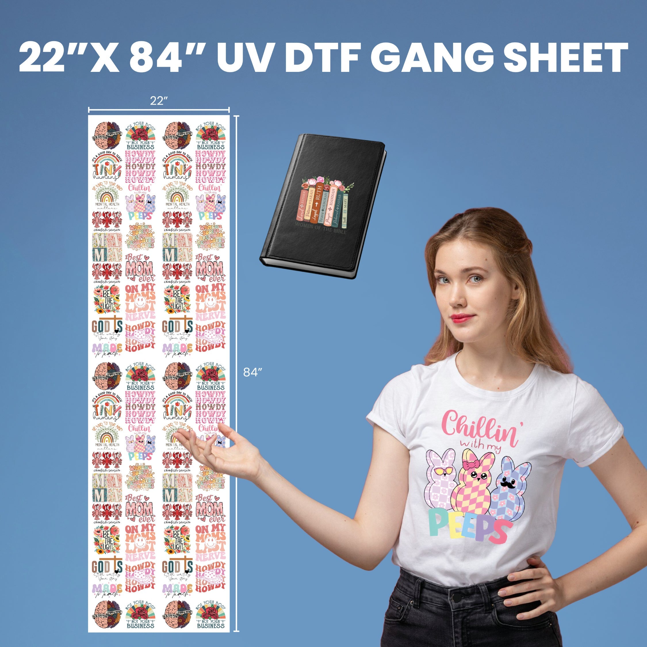 3D UV DTF - Create a Gang Sheet