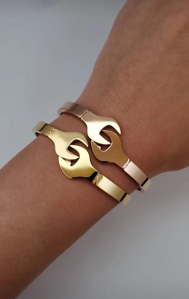 Wrench Bracelet - Snap Close