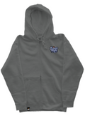 Crown Moto Script Patch Midweight Zip Hoodie